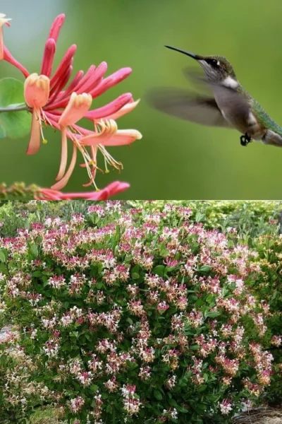 Peaches & Cream Fragrant Honeysuckle - Lonicera Periclymenum - 5 Gallon Pot -Chaste Tree World Honeysuckle Peaches And Cream 2 500x750 1